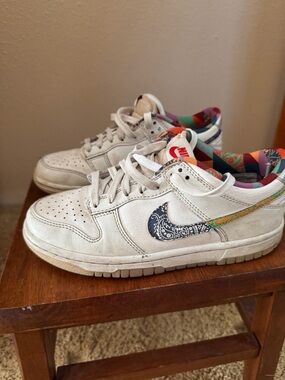 Nike Multicolor Patterned Low-Top Sneaker